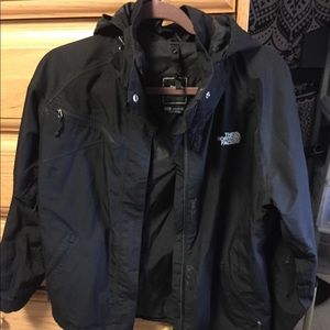 North Face rain jacket
